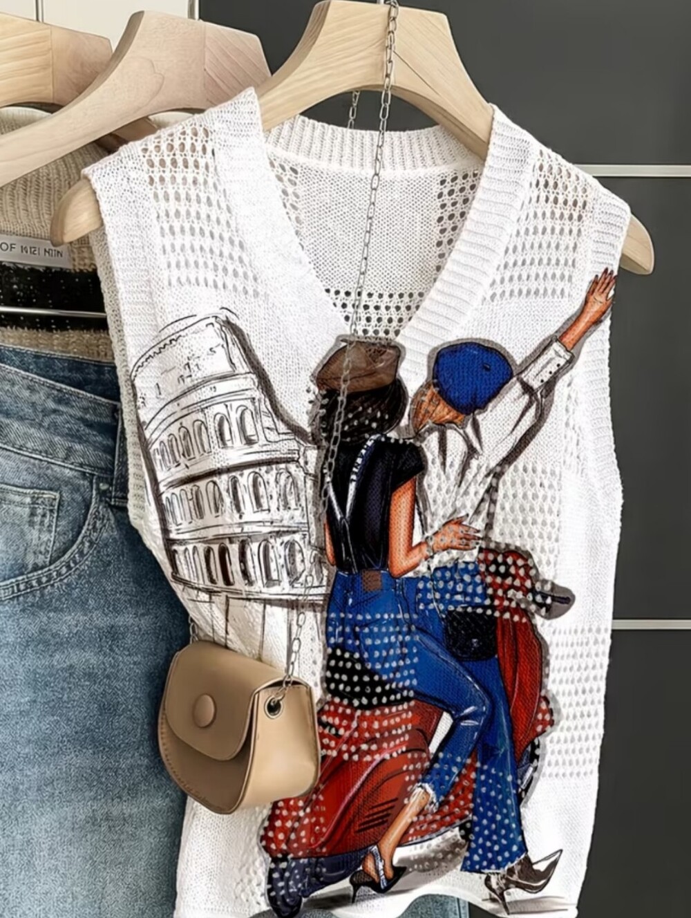 Artist designed sweater vests, S-4X, Pt.3  ***need to be ordered***